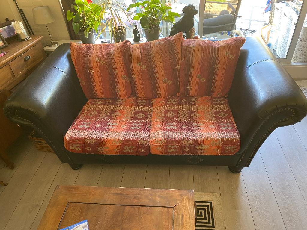 Bankstel, Ophalen, Gebruikt, 150 tot 200 cm, Tweepersoons
