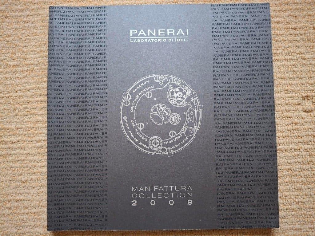 Panerai boek Manifattura 2009, Ophalen of Verzenden, Zo goed als nieuw