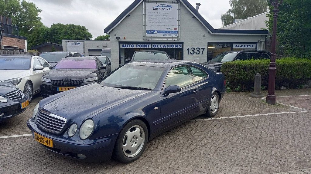 Mercedes-Benz CLK-klasse Coupé 230 KOMPRESSOR UNIEK 94831km, Achterwielaandrijving, Gebruikt, Bedrijf, Automatische klimaatregeling