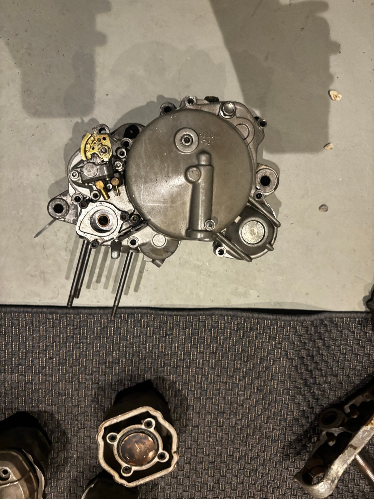Derbi/Aprilia EBS50 Motorblok onderdelen, Fietsen en Brommers, Ophalen of Verzenden, Gebruikt, Blok