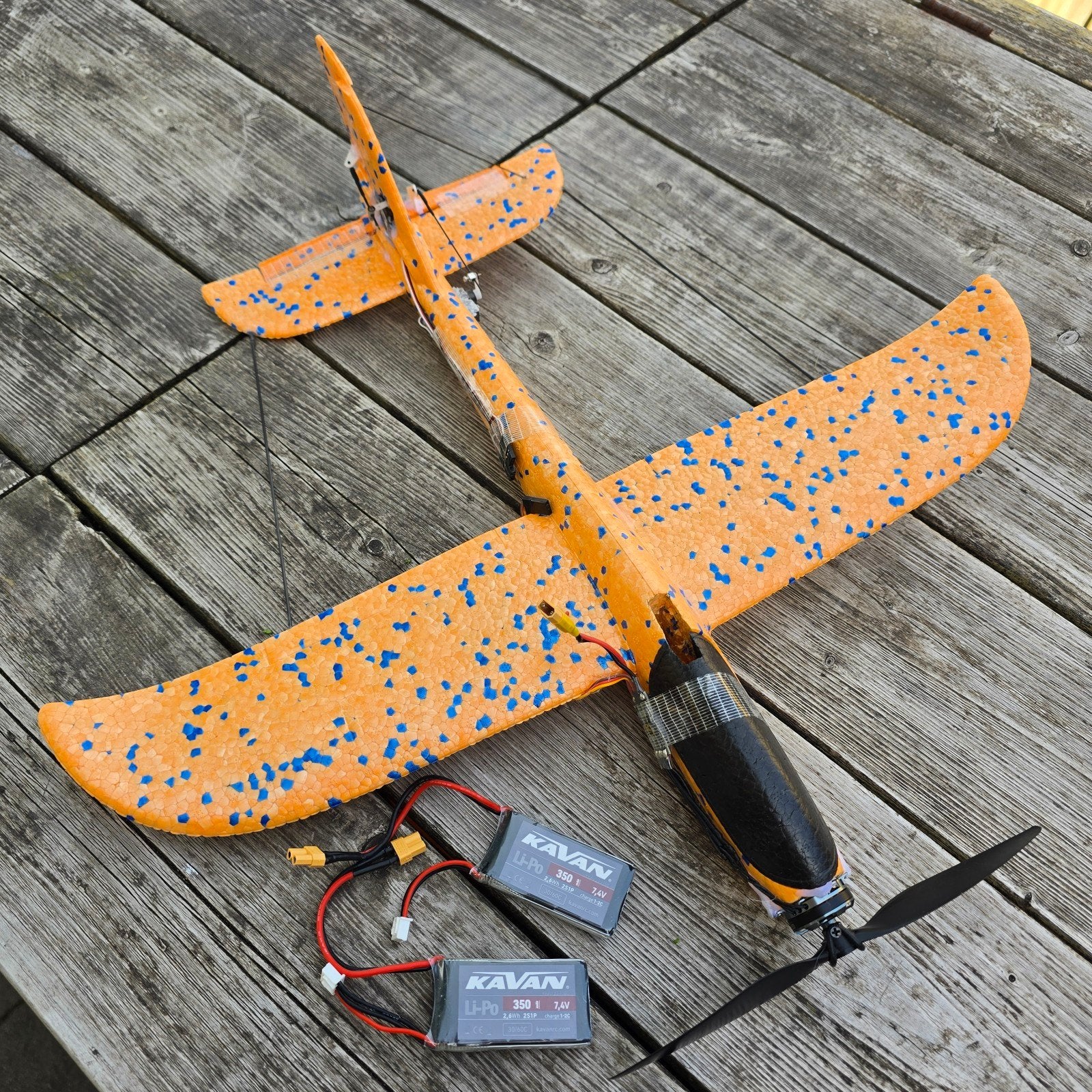 Zeer goed vliegende Lidl Action Glider RC, Ophalen of Verzenden, Gebruikt, Elektro