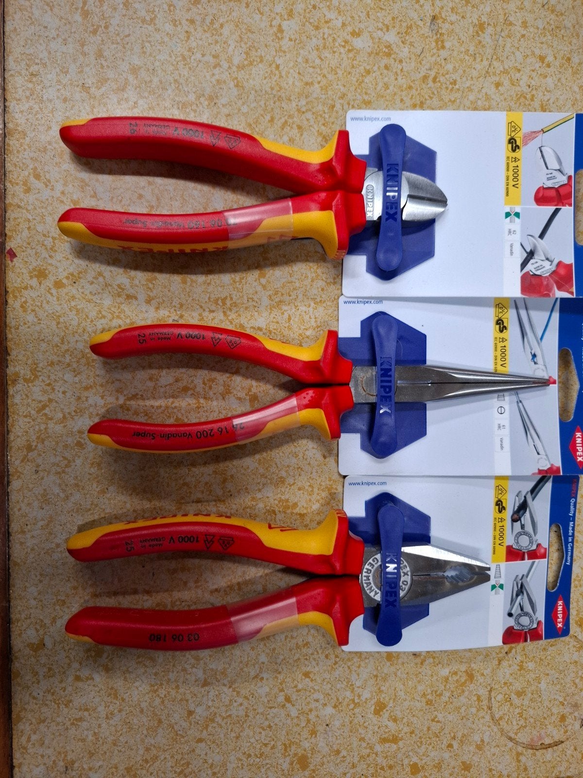 Knipex VDE tangenset, Ophalen of Verzenden, Nieuw
