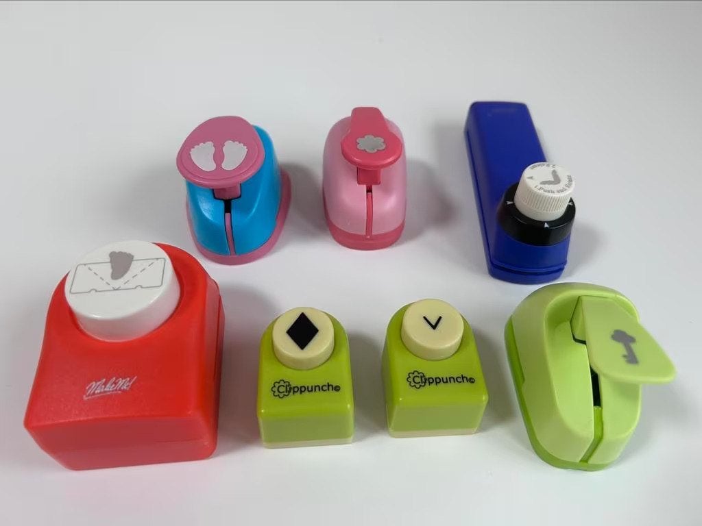 Figuurponsen, ponsen, figuurperforator, Hobby en Vrije tijd, Ophalen of Verzenden, Zo goed als nieuw, Overige thema's, Pons of Mal