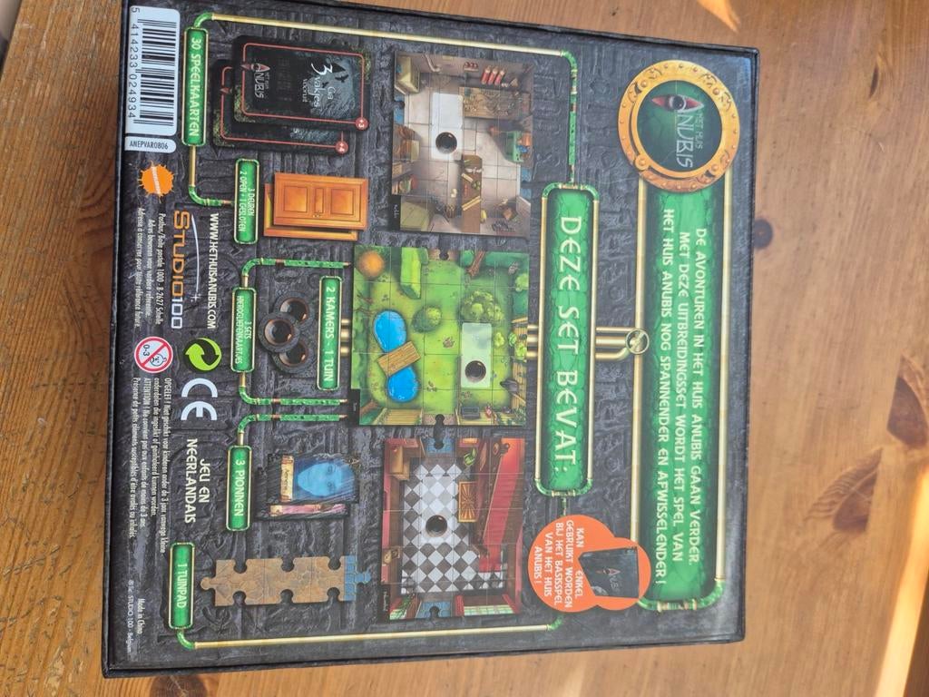 Het huis Anubis uitbreidingsset spel, Hobby en Vrije tijd, Gezelschapsspellen | Bordspellen, Ophalen of Verzenden