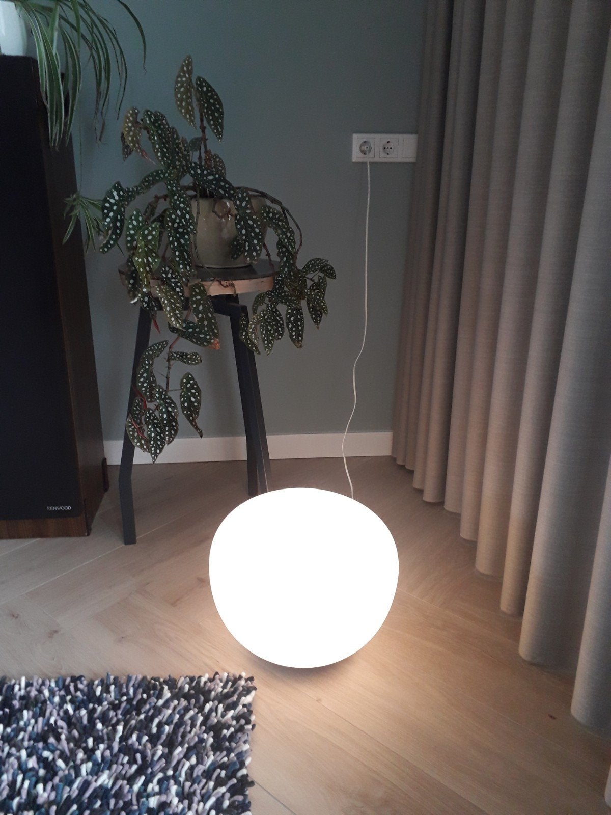 Ikea vintage Jonisk design vloerlamp, Ophalen, Zo goed als nieuw, 150 tot 200 cm