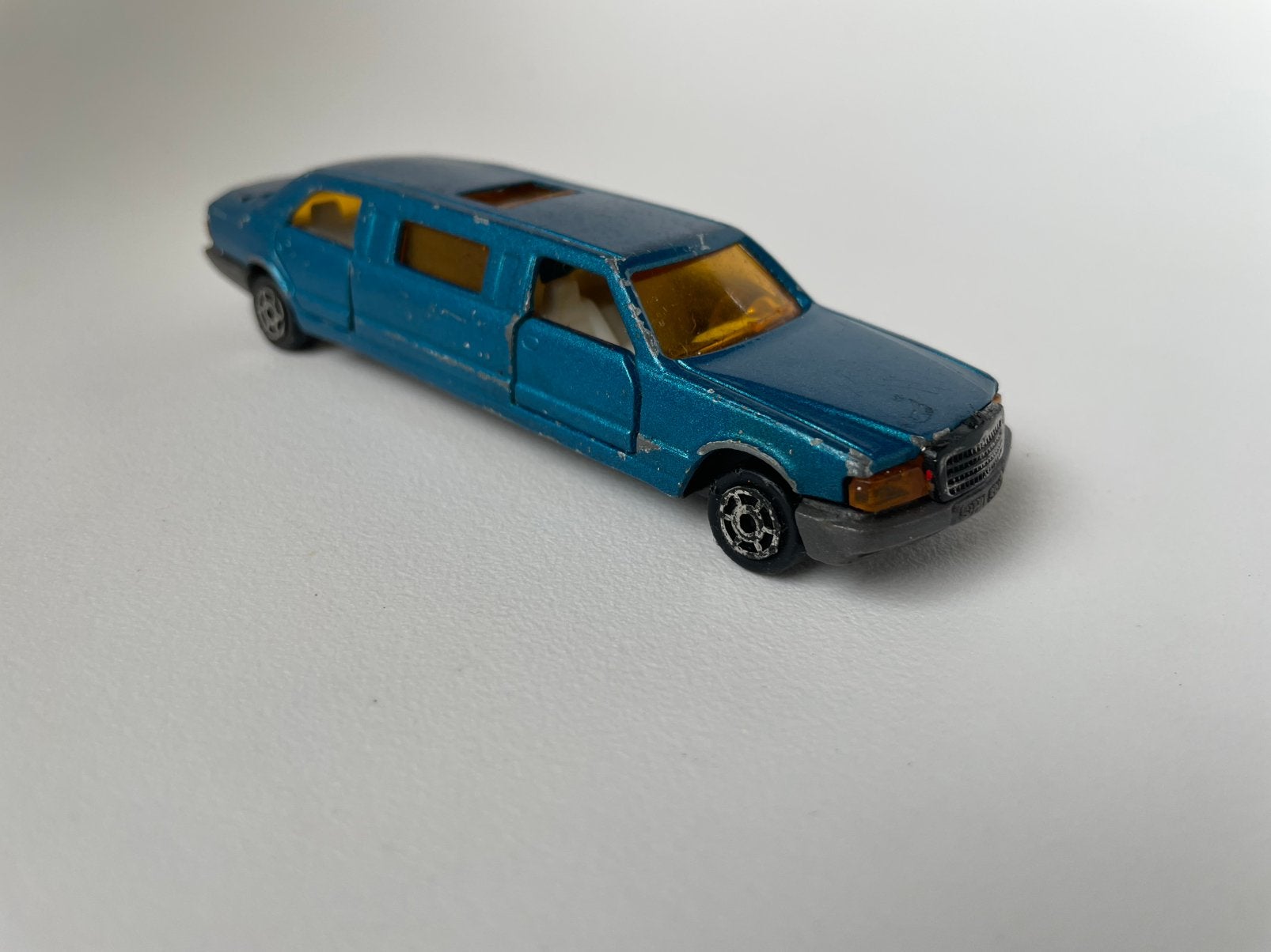 model MB Mercedes Benz S-klasse limousine, Majorette, 1/50, Ophalen of Verzenden, Gebruikt, Auto, Majorette