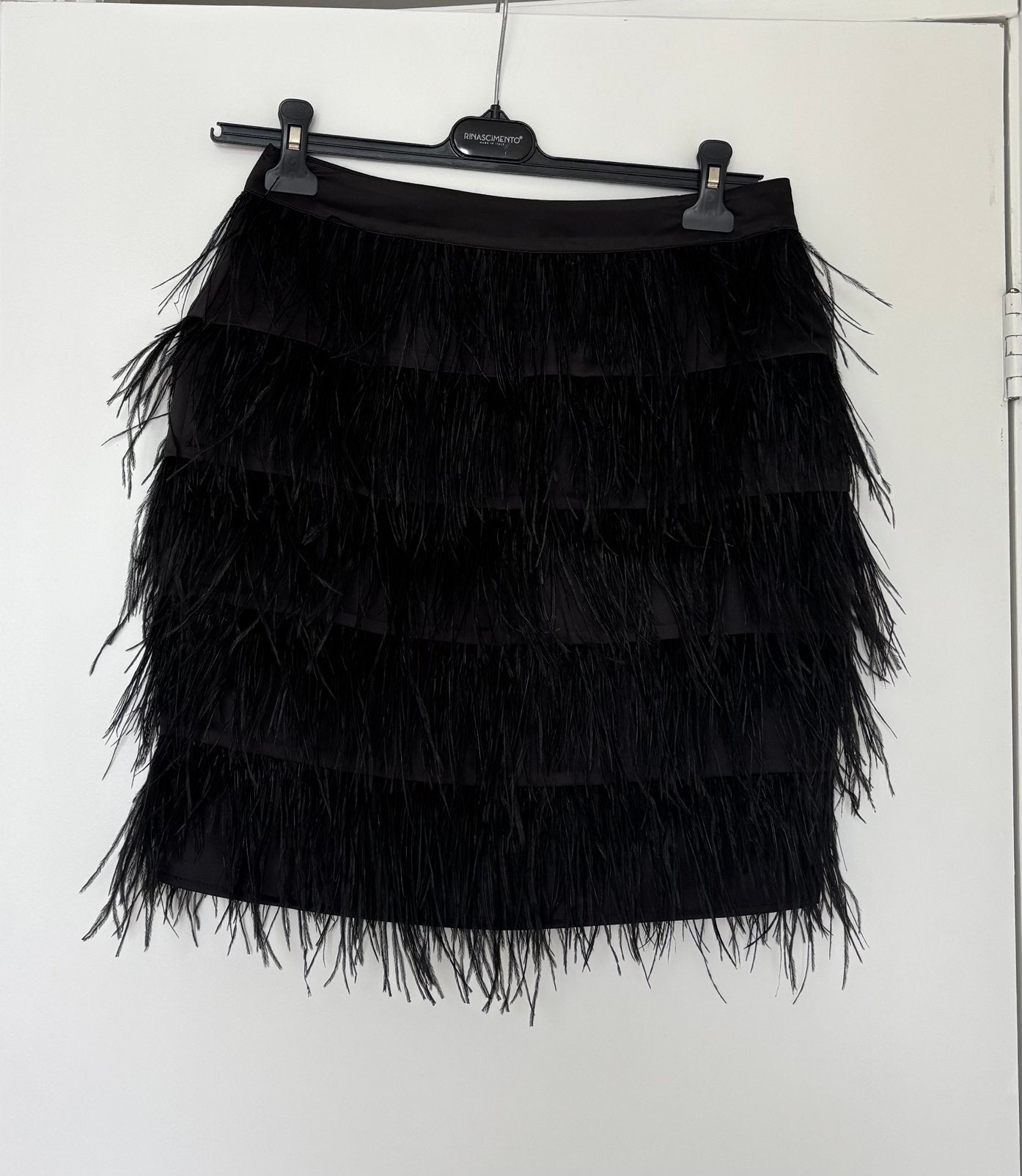 Nieuw Zwart Rokje met Franjes - Maat 36, Kleding | Dames, Rokken, Zwart, Nieuw, Ophalen of Verzenden, Maat 36 (S)