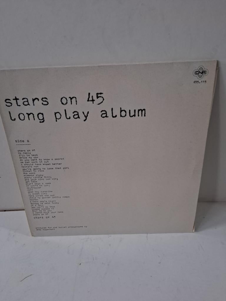 Stars on 45 - Long Play Album (LP), Cd's en Dvd's, Vinyl | Pop, Ophalen of Verzenden, 1980 - 1989, Gebruikt, 12 inch