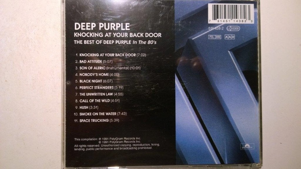 Deep Purple - The Best Of Deep Purple In The 80's, Ophalen of Verzenden, Zo goed als nieuw, Album
