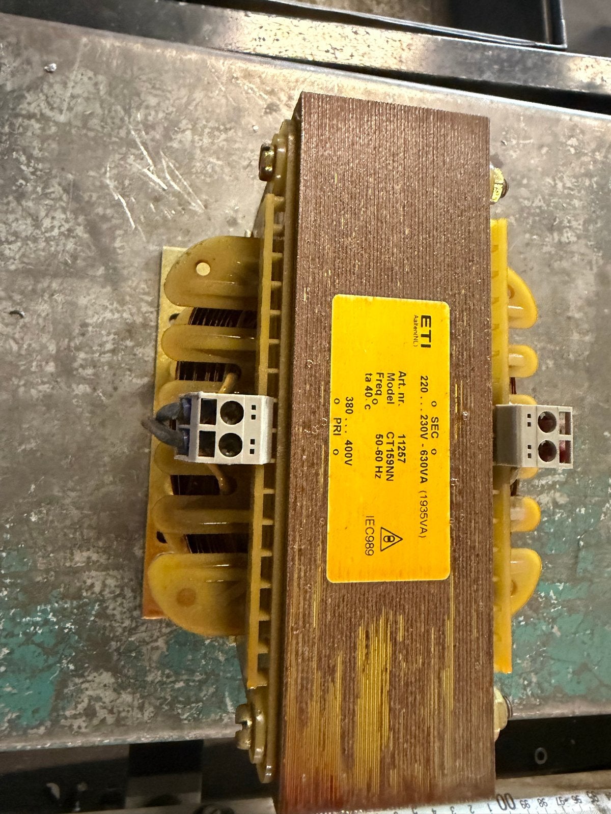 ETI Transformator 230V-630VA (1925VA) CT159NN, Ophalen, Gebruikt