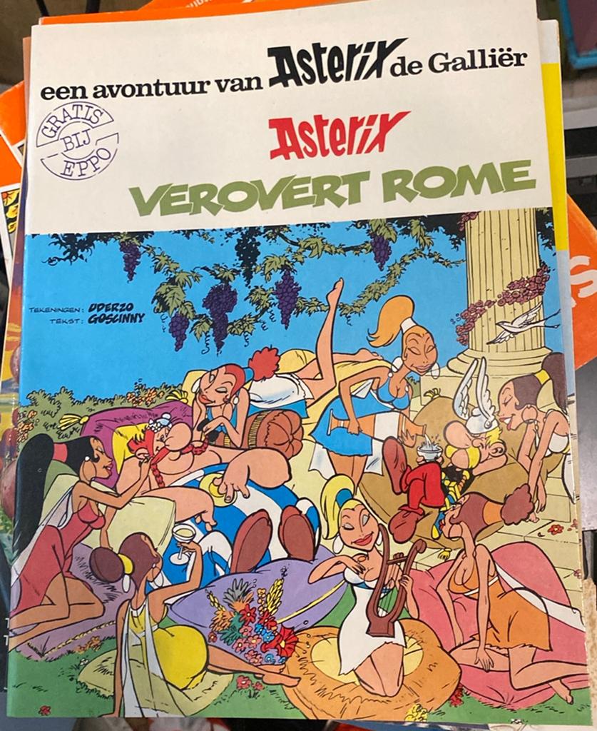 Asterix verovert rome , eppo uitgave, Eén stripboek, Ophalen of Verzenden, Zo goed als nieuw
