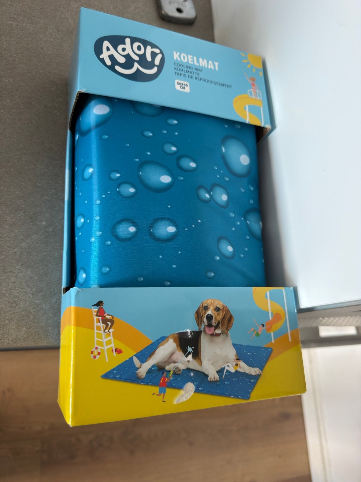 Koelmat voor hond 90 bij 50 cm, Ophalen of Verzenden