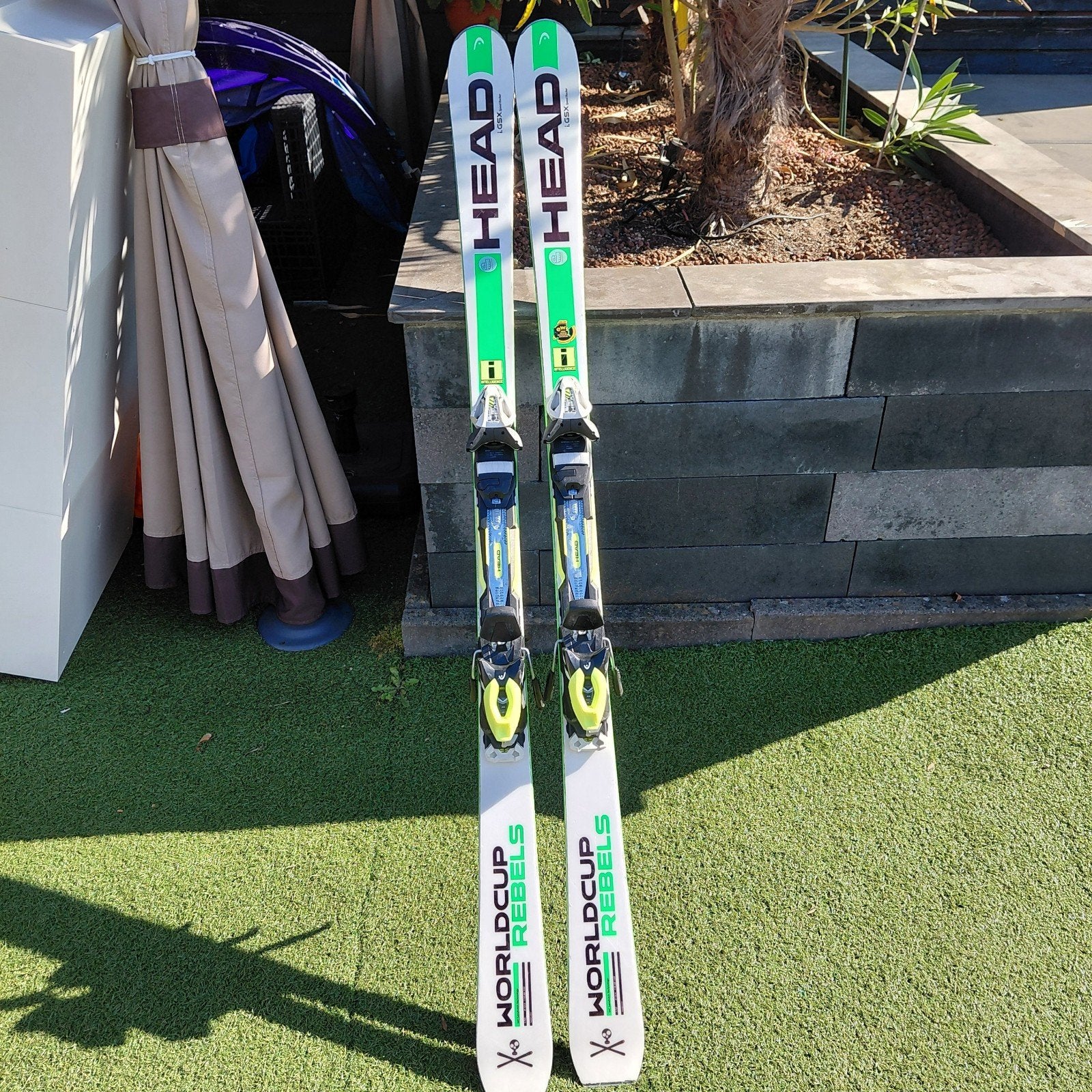Head WORLDCUP REBELS I.GSX Speed ​​​​Rocker 170cm+ schoenen, Ophalen, 160 tot 180 cm, Gebruikt, Skiën