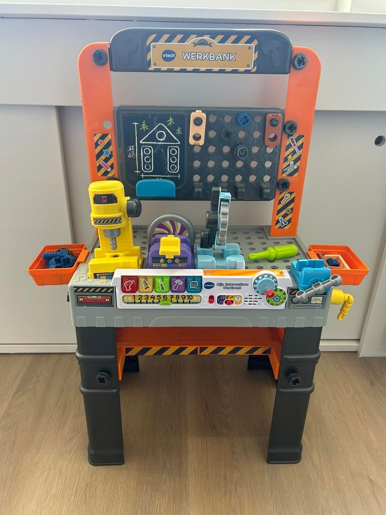 Vtech werkbank, Kinderen en Baby's, Speelgoed | Speeltafels, Ophalen, Zo goed als nieuw