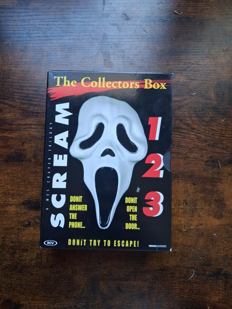 Scream Box Set 1 2 3 DVD - Perfect voor horrorfans!, Ophalen of Verzenden