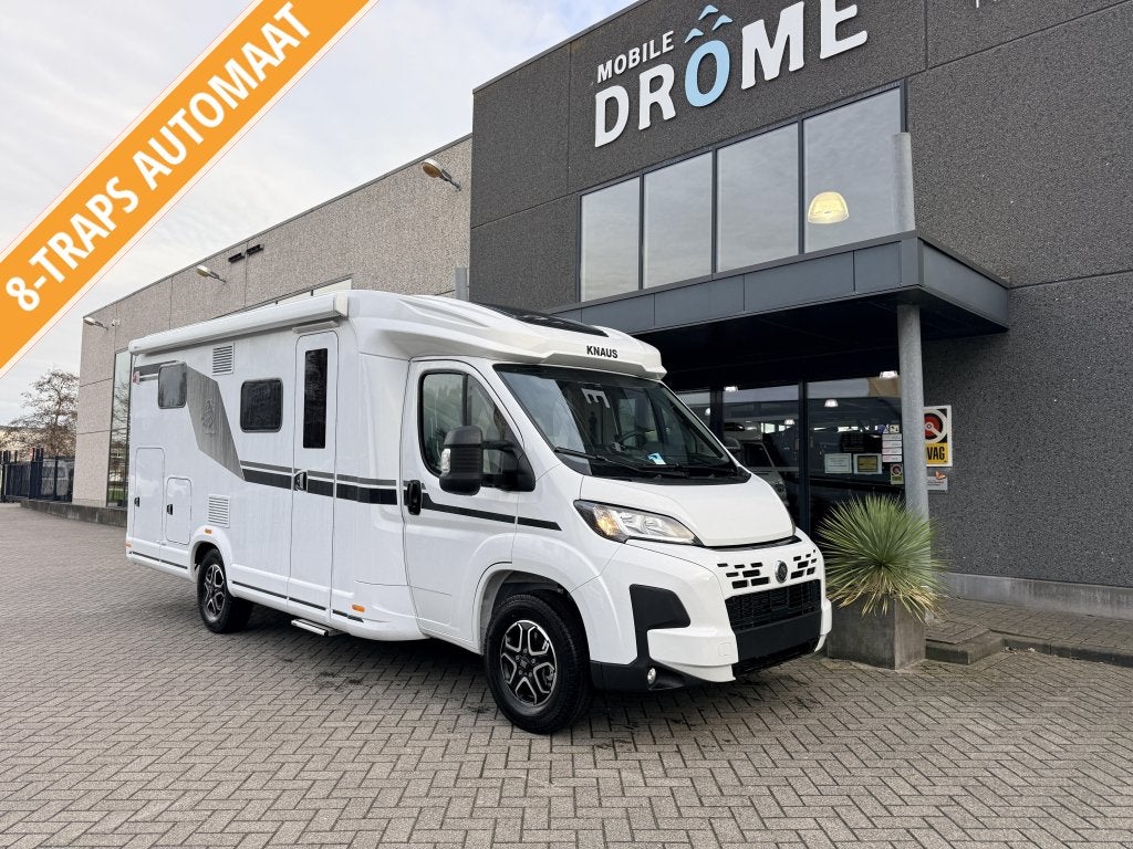Knaus Life Ti 650 MEG Platinum, Caravans en Kamperen, Koelkast, Ringverwarming, Fiat, 6 tot 7 meter