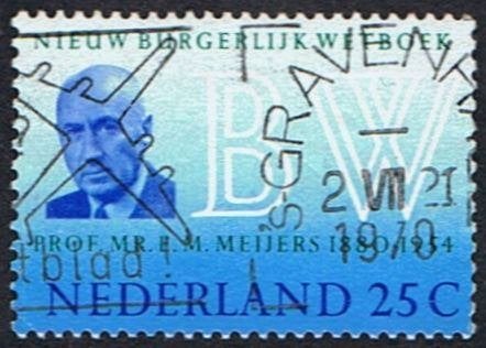 Nederland 13 zegels gestempeld van 1970, Verzenden, Na 1940, Gestempeld