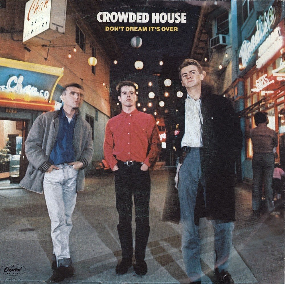 Crowded House - Don't Dream It's Over 7", Ophalen of Verzenden, Zo goed als nieuw, 7 inch, Pop