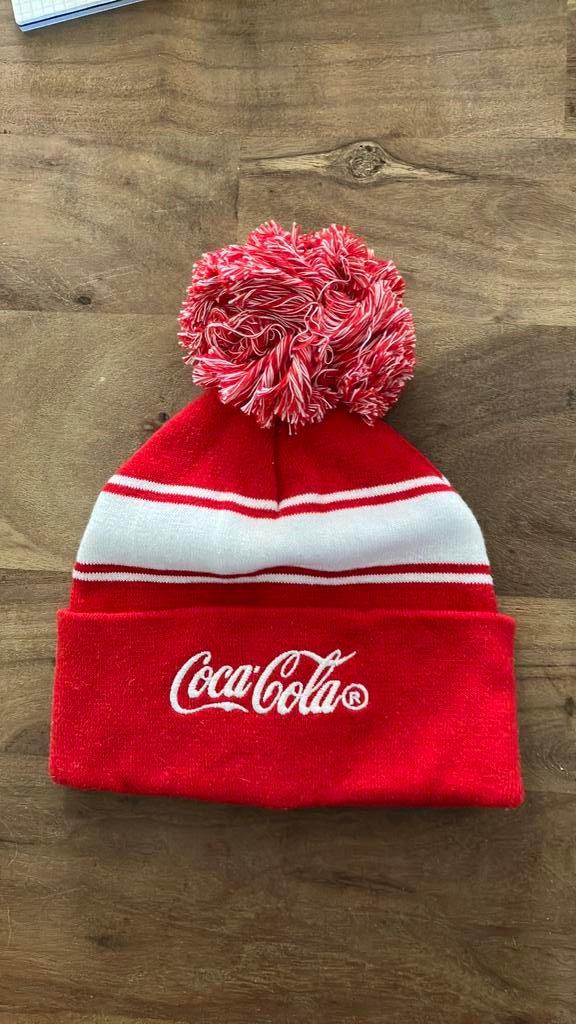 Coca Cola muts, one size, gratis, Ophalen, Zo goed als nieuw, Overige maten, Muts