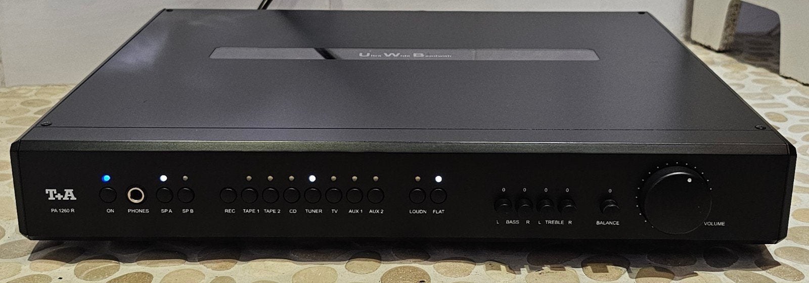 T+A PA1260R Germany Made, 290w 4 ohm,garantie. Nwprijs €3200, Overige merken, Gebruikt, Ophalen of Verzenden, T+A