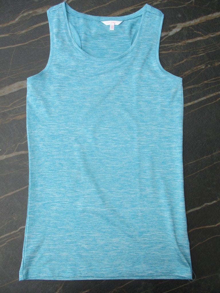 Coolcat tanktop blauw maat 158 / 164 mouwloos sportshirt, Meisje, Coolcat, Ophalen of Verzenden, Zo goed als nieuw
