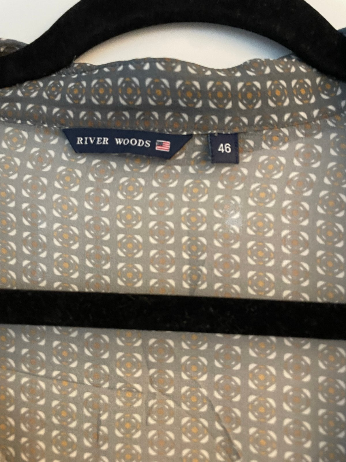 River Woods blouse maat 40, Verzenden, Zo goed als nieuw, Maat 38/40 (M), Grijs