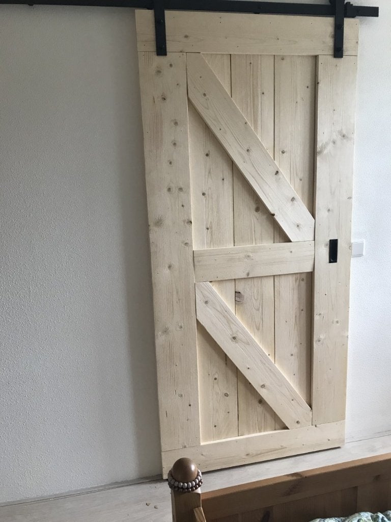 Steigerhouten loft deuren | loft deuren steigerhout nieuw, Doe-het-zelf en Verbouw, Deuren en Horren, Ophalen, 120 cm of meer