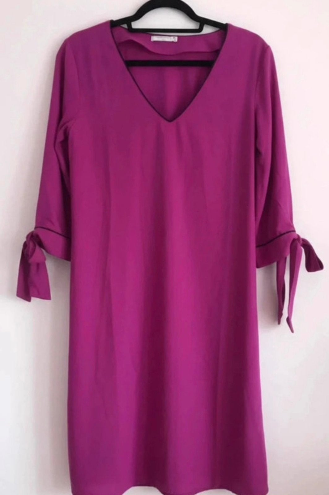 Leuke jurk maat 38 maat M, Kleding | Dames, Maat 38/40 (M), Verzenden, Paars, Zo goed als nieuw