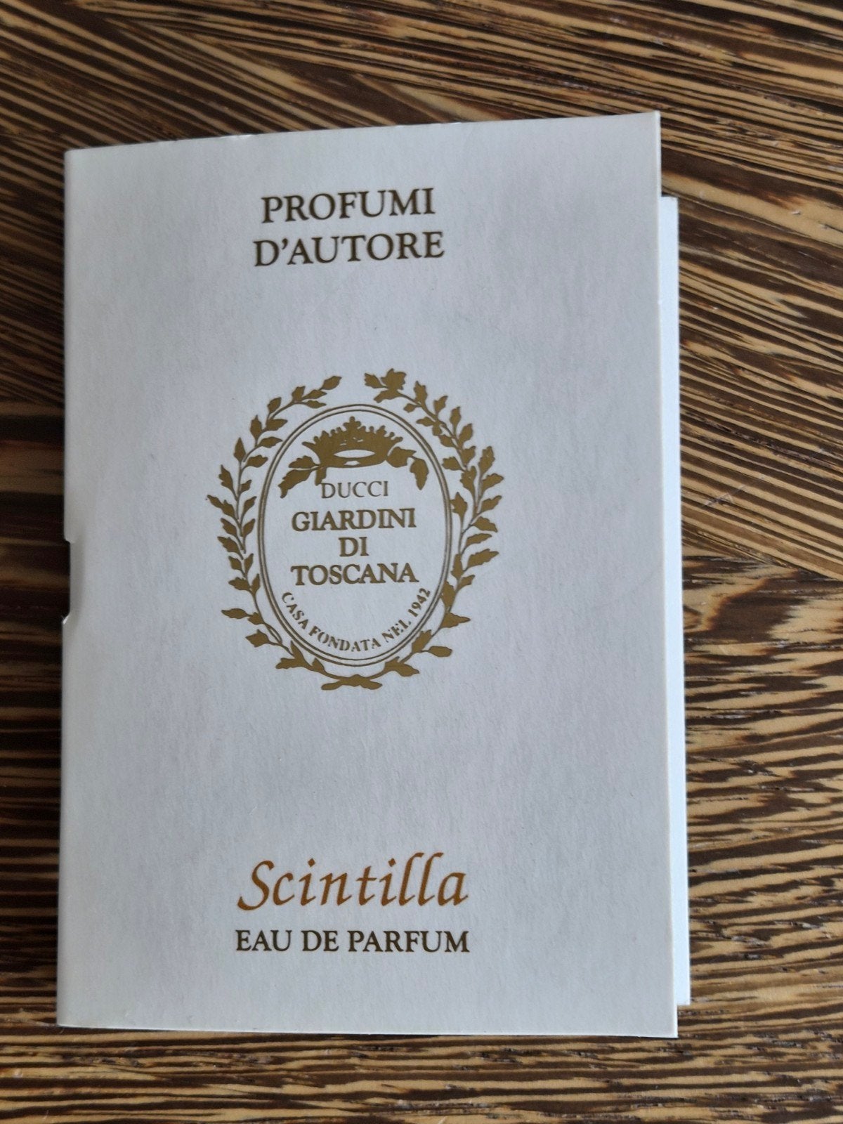 Giardini di Toscana Scintilla Eau de Parfum sample 2ml, Verzenden, Nieuw