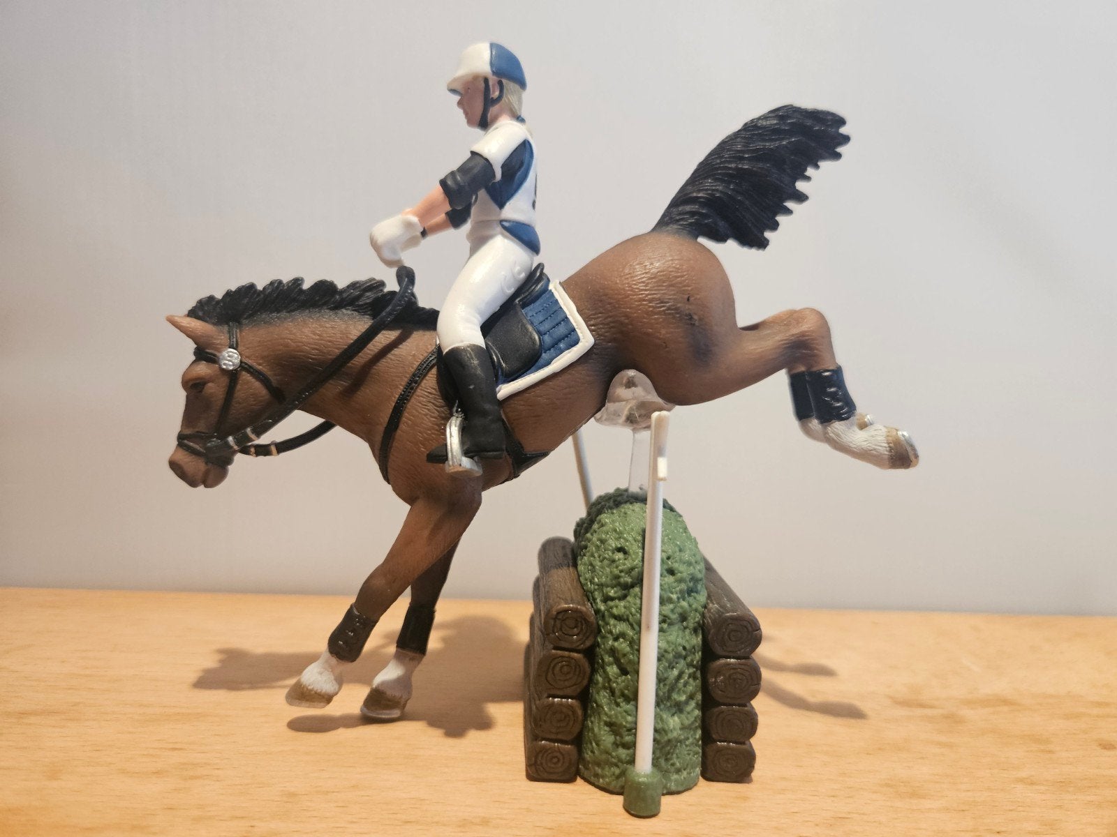 Schleich 42047 Eventingset (1), Ophalen of Verzenden, Zo goed als nieuw, Paard, Beeldje of Figuurtje