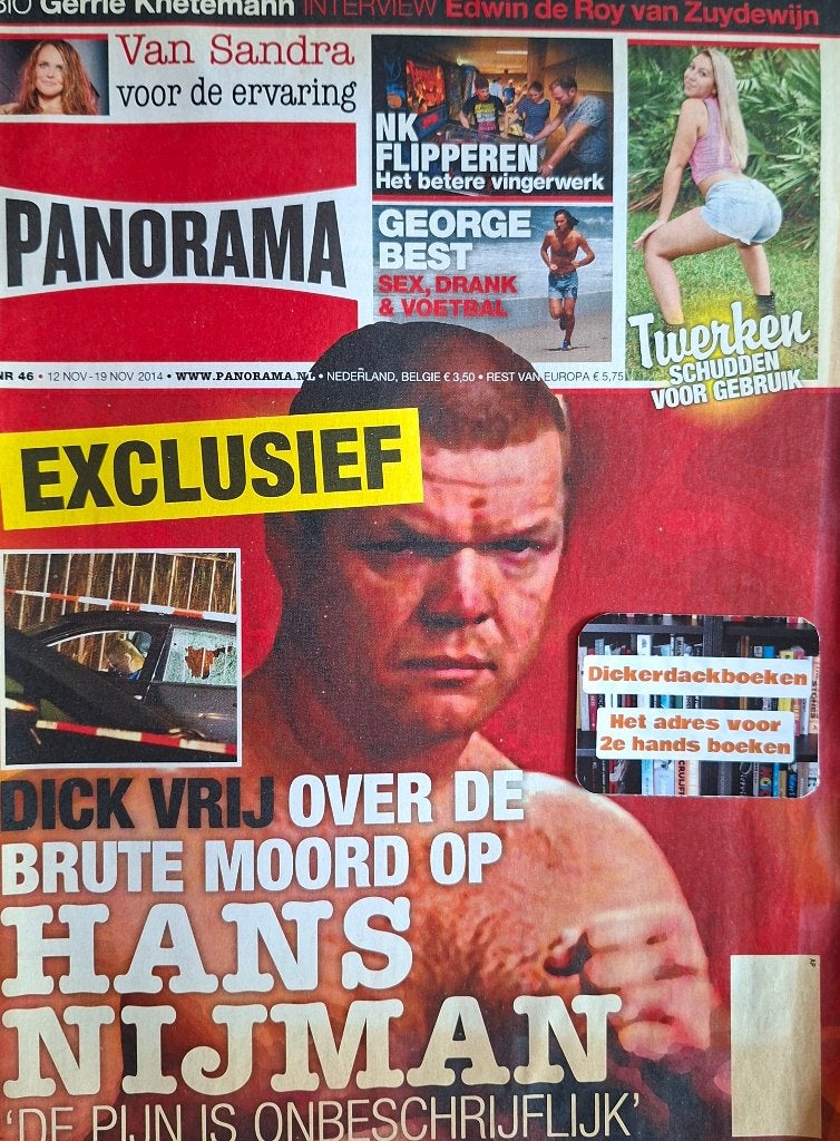 Panorama 46 '14; Gerrie Knetemann, George Best, NK Flipperen, Ophalen of Verzenden, Gebruikt, Overige sporten, Boek of Tijdschrift