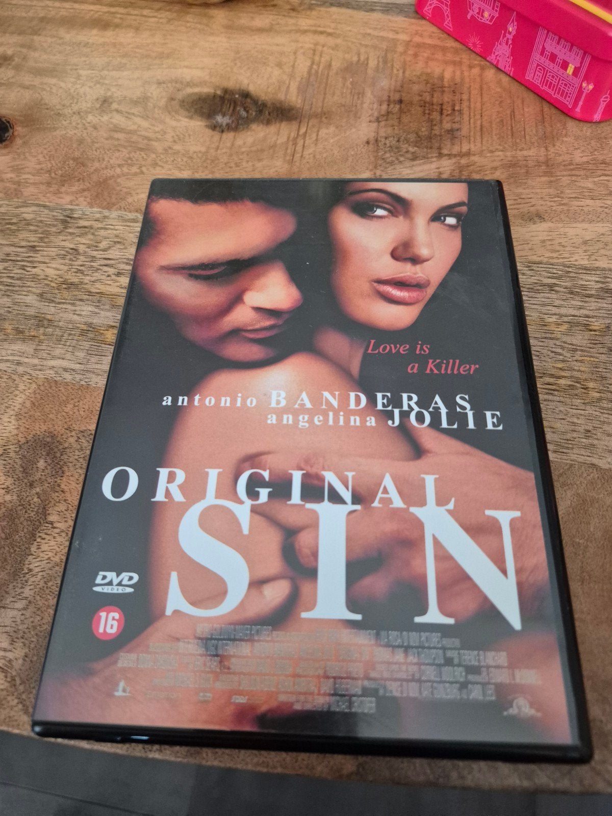 Original Sin DVD - Antonio Banderas & Angelina Jolie, Psychologische thriller, Vanaf 16 jaar, Nederlands, Ophalen of Verzenden