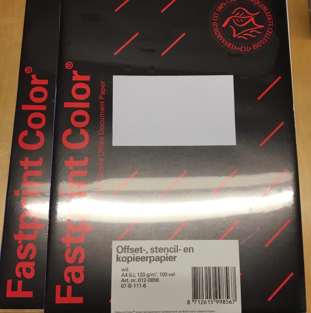 Print-, kopieer-, stencil- en offsetpapier 120g - nieuw, Ophalen of Verzenden, Nieuw