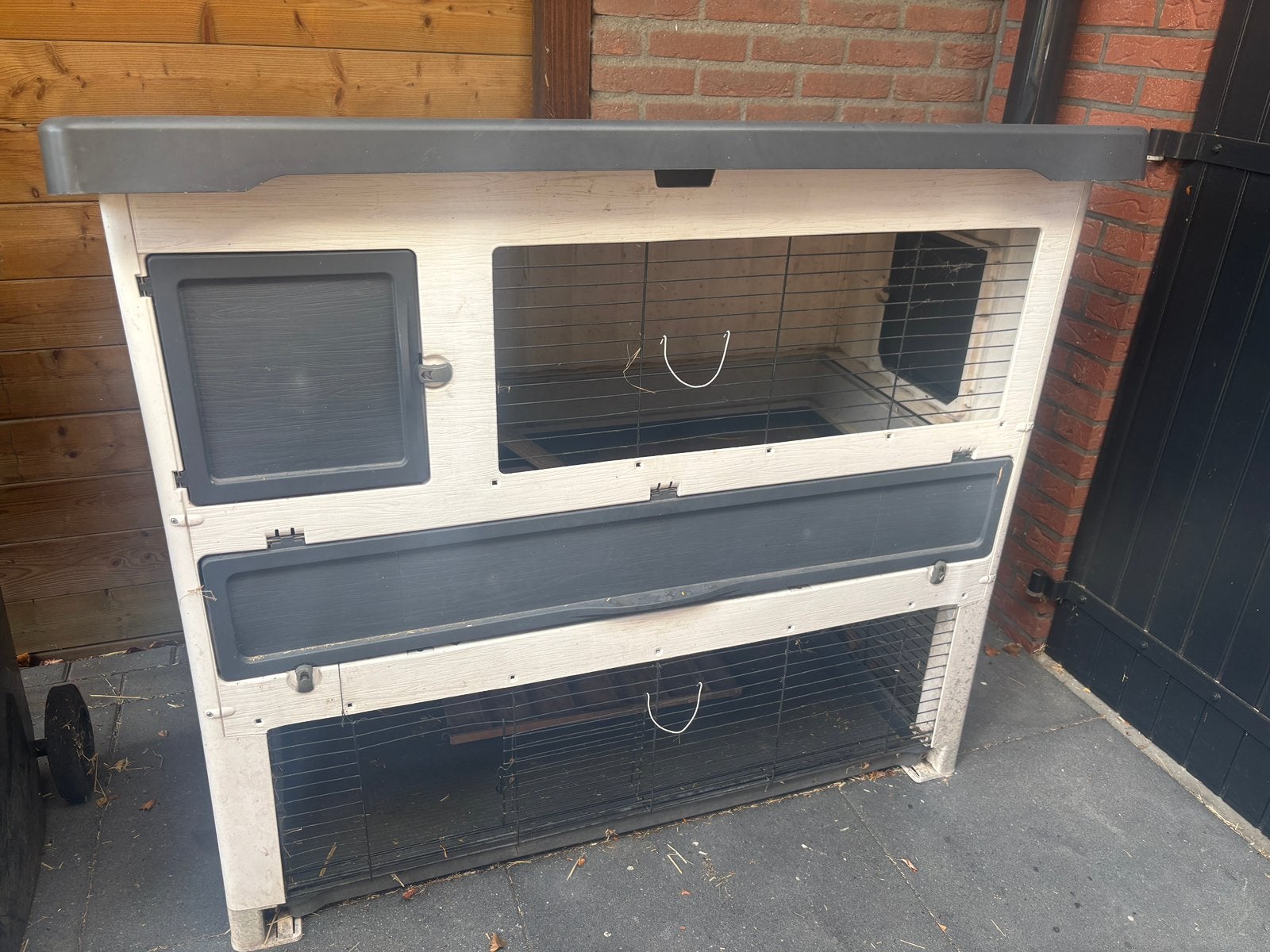 Konijnenhok, Dieren en Toebehoren, Ophalen, 90 cm of meer, Hok, 110 cm of meer