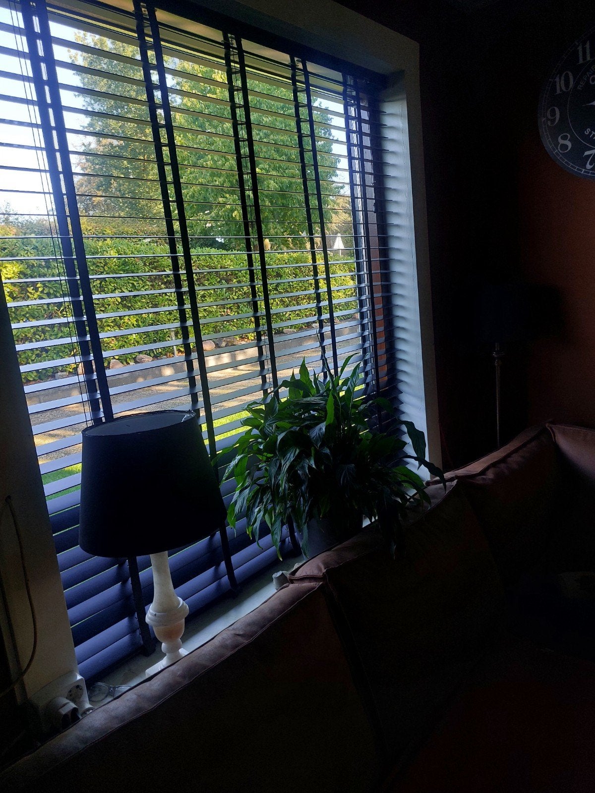 3 stuks luxaflex/jaloezieen,  zwart, Ophalen, Jaloezie, Zwart, Hout