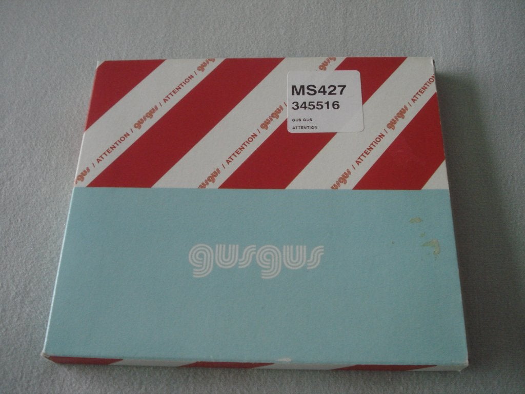 GUSGUS - ATTENTION house, downtempo,electro, Ophalen of Verzenden, Zo goed als nieuw, Elektronisch, Album