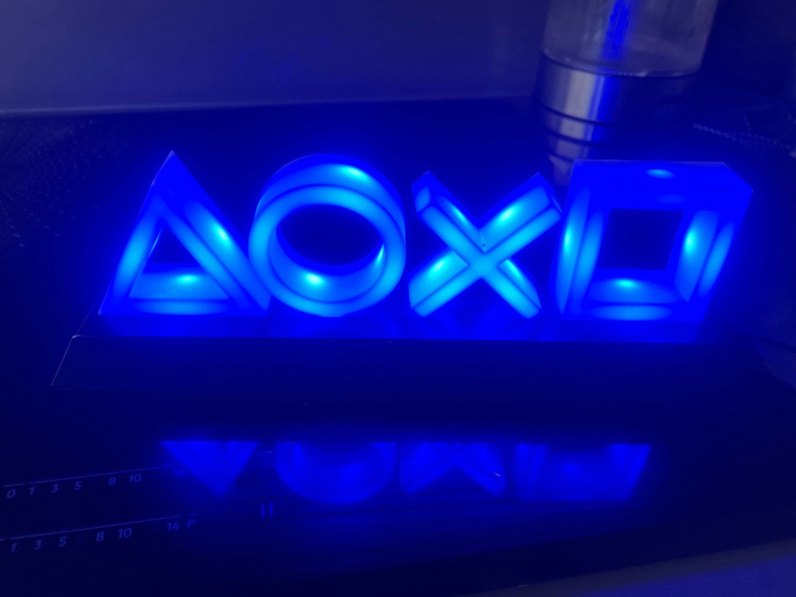 PlayStation Icons Lamp met Kabel - Blauw Licht, Ophalen, Gebruikt, RGB verlichting, Overige typen