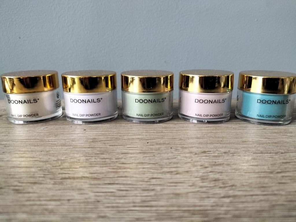 5x Doonails Nail Dip Powder - Diverse Kleuren, Overige kleuren, Nieuw, Ophalen of Verzenden, Handen en Nagels