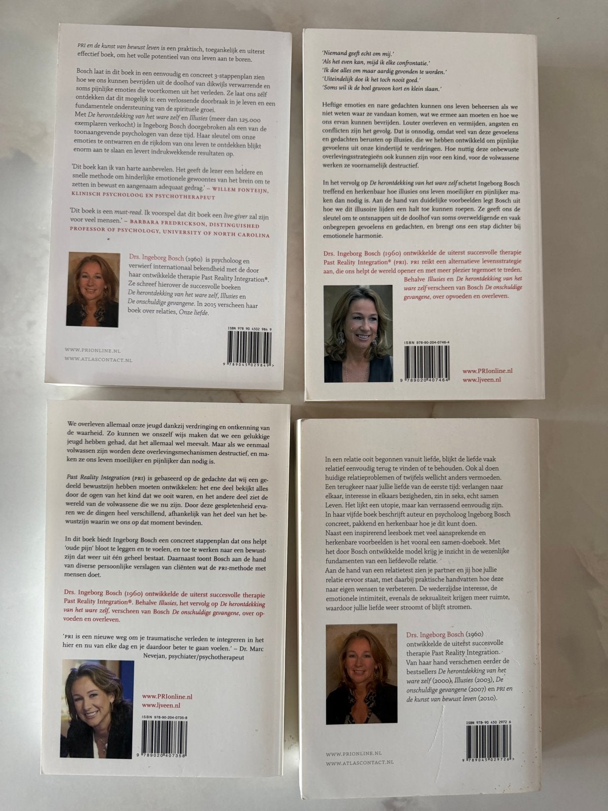 Ingeborg Bosch boeken: PRI en de kunst van bewust leven, Ophalen of Verzenden, Gelezen