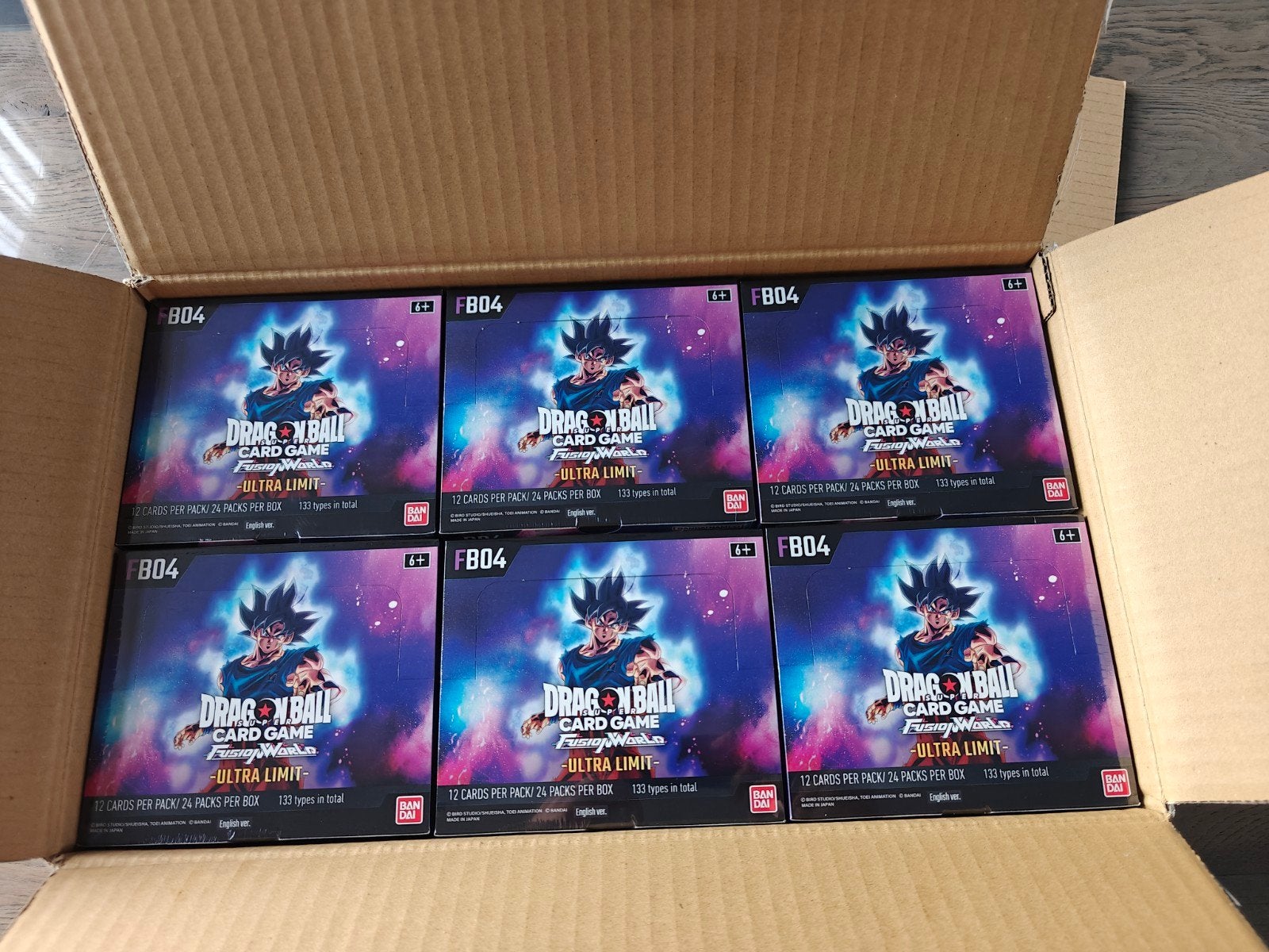 Dragonball Super Fusion World FB04 Ultra Limit Booster Box, Ophalen of Verzenden, Nieuw, Boosterbox, Foil