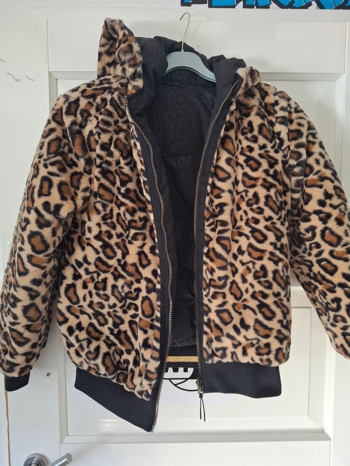 We Fashion winterjas 2 zijdig te dragen mt 146/152, Jongen of Meisje, Nieuw, Ophalen of Verzenden, WE Fashion