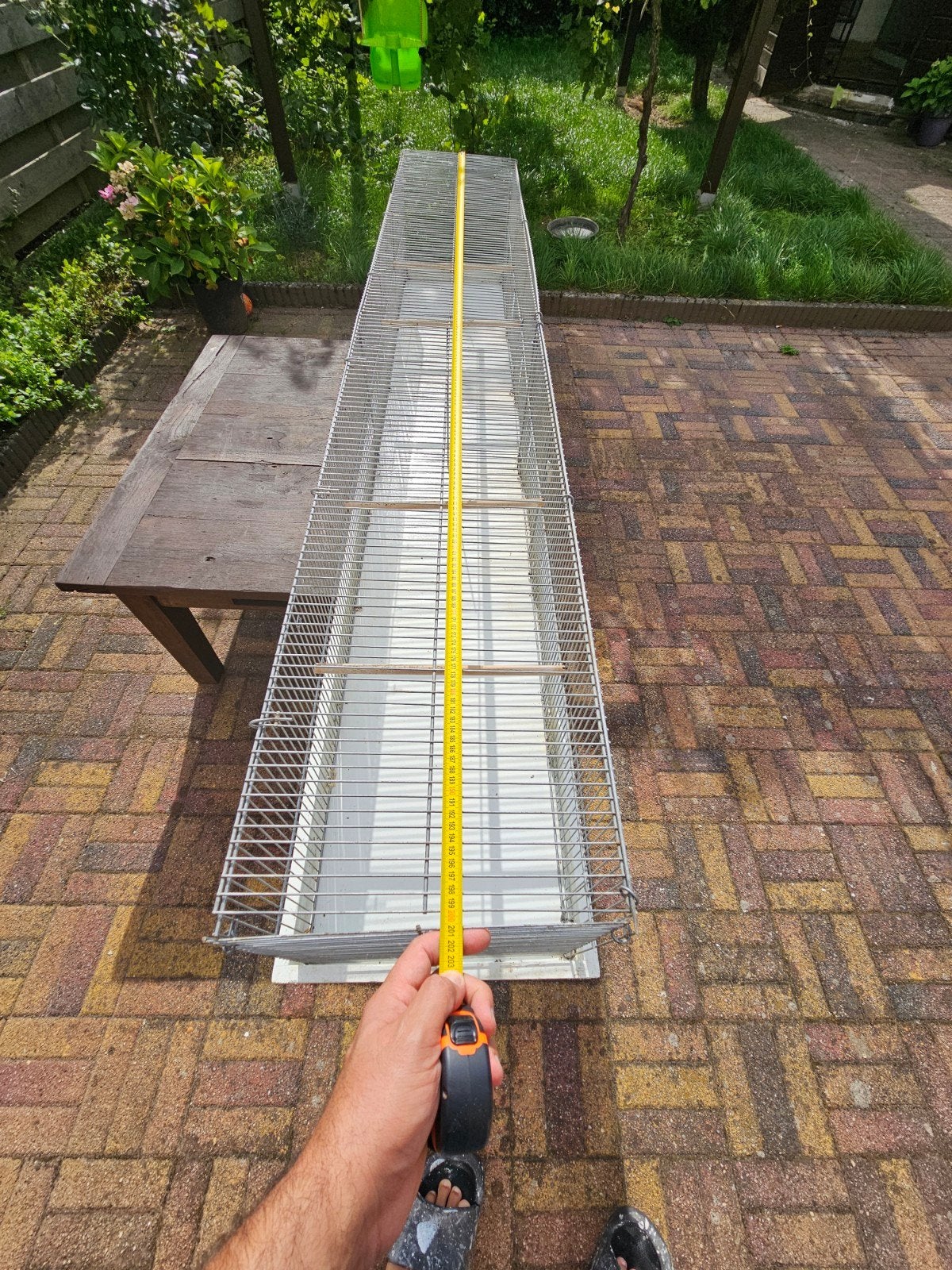 Een lange en mooie kweekkooi die ik slechts korte tijd heb g, Ophalen of Verzenden, Zo goed als nieuw, Minder dan 50 watt