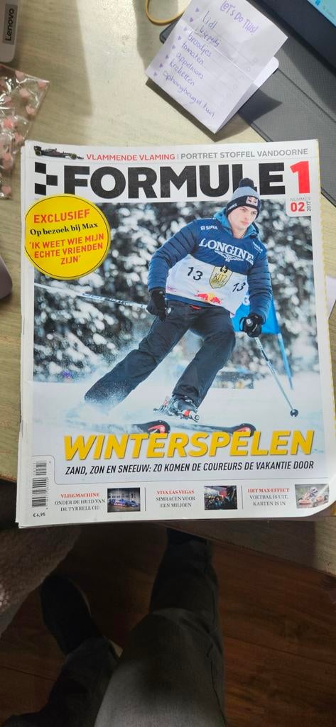 Verzameling Max Verstappen Formule 1 Magazines, Ophalen, Zo goed als nieuw, Algemeen, Diverse
