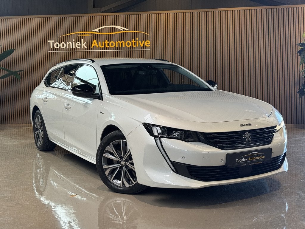 Peugeot 508 SW 1.6 Plugin Hybride 225 PK Allure Navigatie Cr, Auto's, Peugeot, Gebruikt, 4 cilinders, Met garantie (alle), Leder en Stof