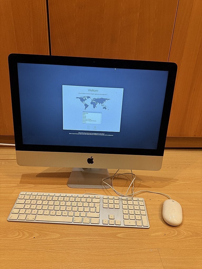 Apple iMac 21,5 Late 2012 Core i5 8GB, toetsenbord + muis, Computers en Software, Apple Desktops, Gebruikt, iMac, Onbekend, 2 tot 3 Ghz