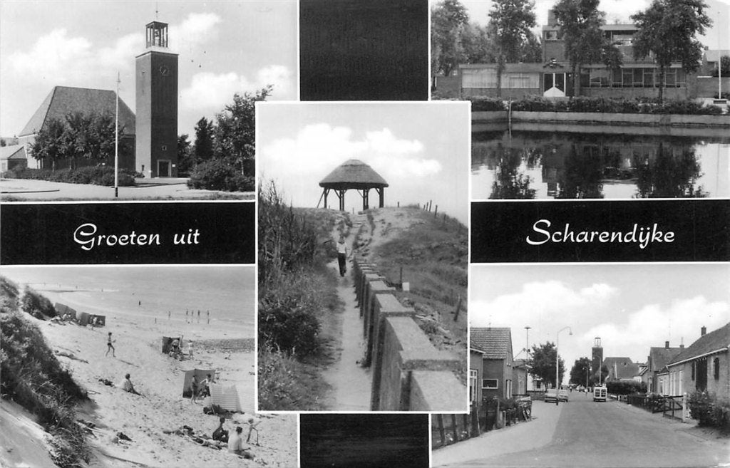 378-332-017 Scharendijke Groeten uit, Verzenden, Voor 1920, Zeeland