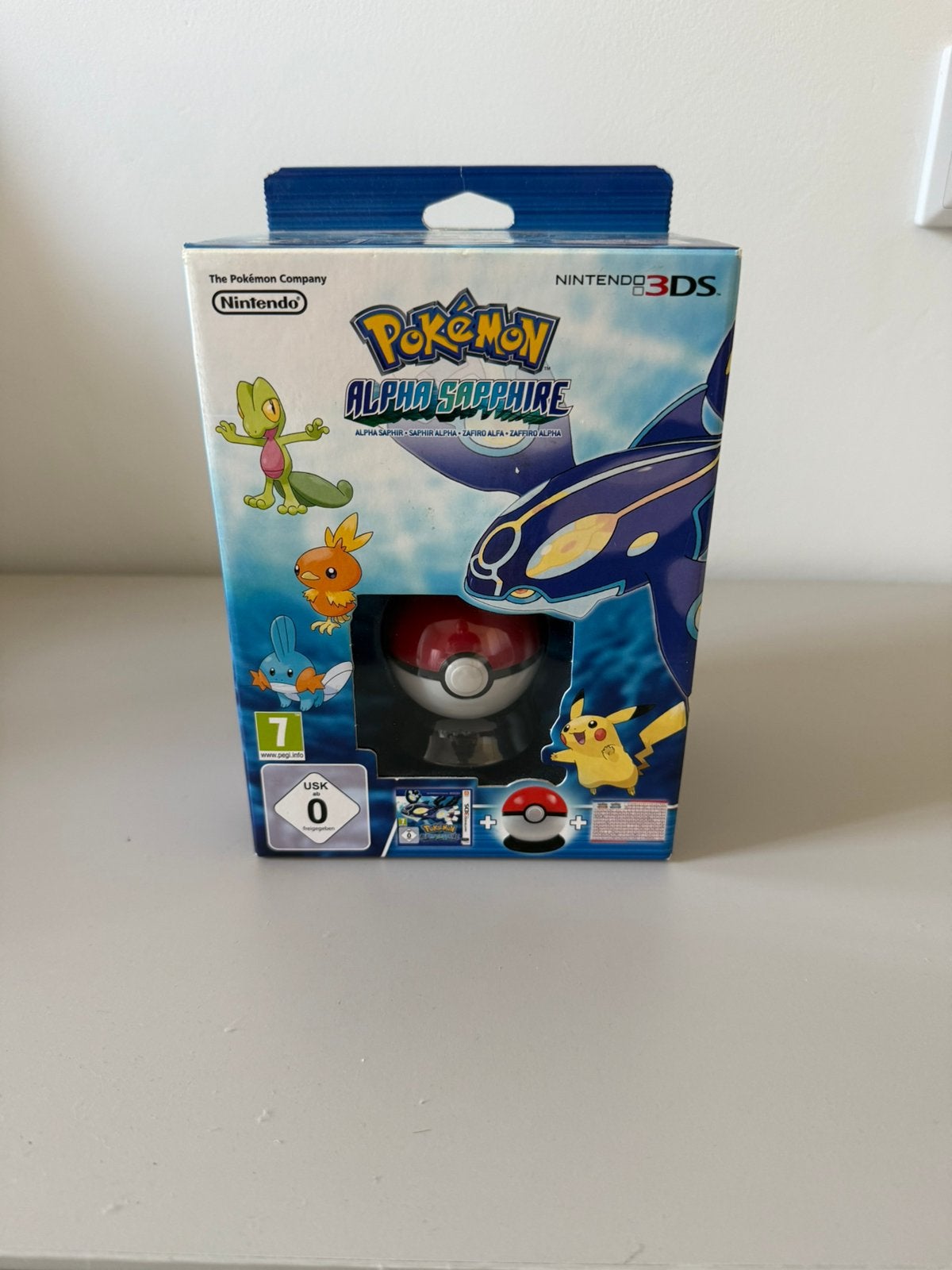 Pokemon Alpha Sapphire - Limited Edition Big Box - Compleet, 1 speler, Ophalen of Verzenden, Zo goed als nieuw, Role Playing Game (Rpg)