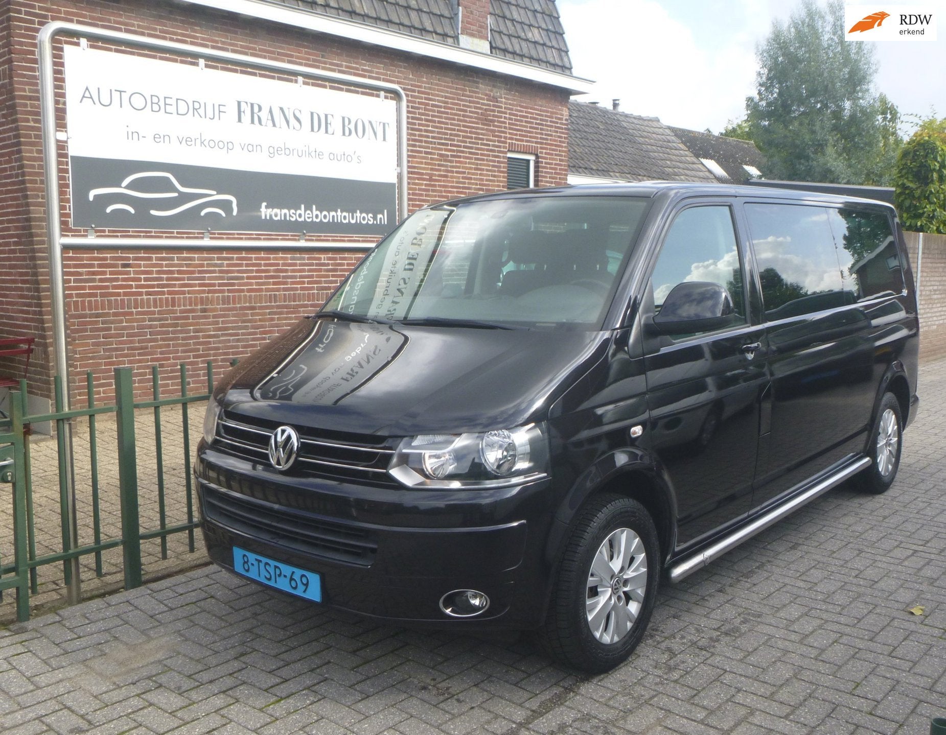Volkswagen Transporter Kombi 2.0 TDI L2H1 BM Highline 9 pers, Auto's, Voorwielaandrijving, Euro 5, 15 km/l, Gebruikt