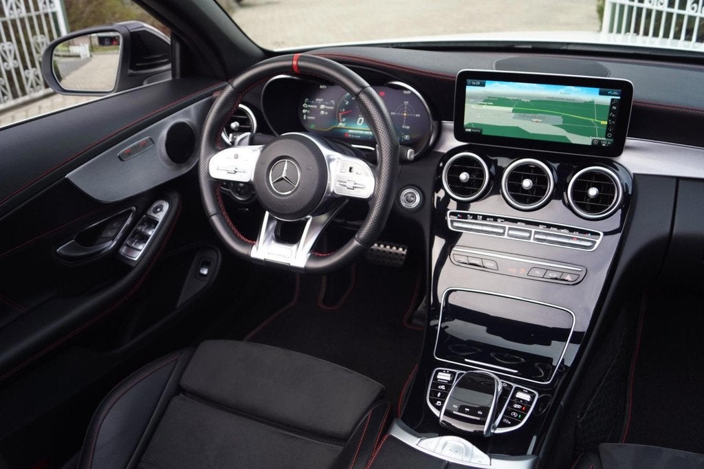 Mercedes-Benz C-klasse Cabrio 43 AMG 4MATIC Autom Leder/Alca, Auto's, Mercedes-Benz, Automaat, 4 stoelen, Bedrijf, Vierwielaandrijving