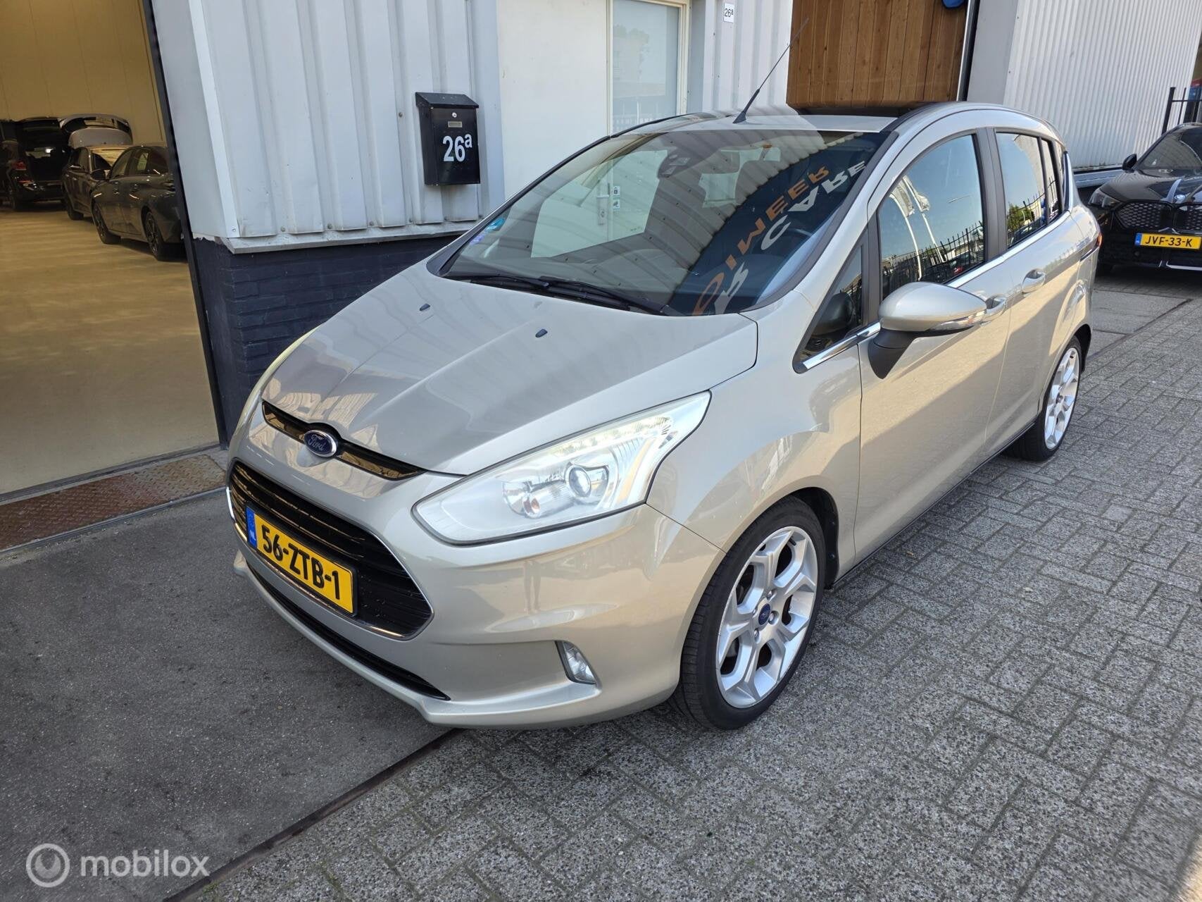 Ford B-Max 1.0 EcoBoost Titanium incl nw riem., Auto's, Euro 5, Gebruikt, 750 kg, Origineel Nederlands